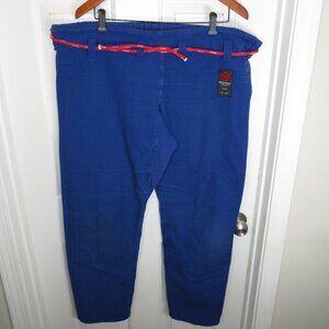 FLOW  Gi Pants Axion Brazilian Jiu Jitsu BJJ Uniform Martial Arts Rope Tie